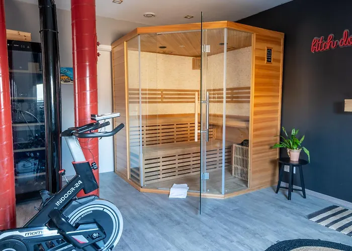דירה Sejour Bien Etre A Grand Espace Sauna Prive Et Acces Autoroute